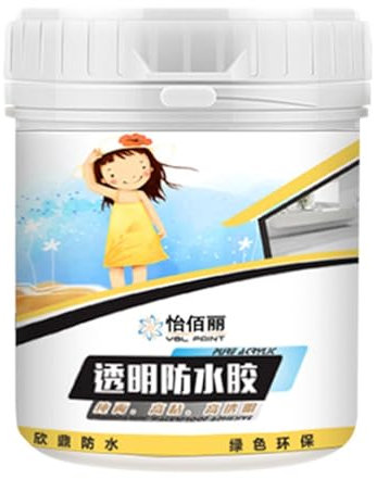 Smileshiney Waterproof Glue For Roof Leakage | Transparent Invisible Waterproof Glue For Tile | No Brick-breaking Bathroom Tile Exterior Wall Repair Glue