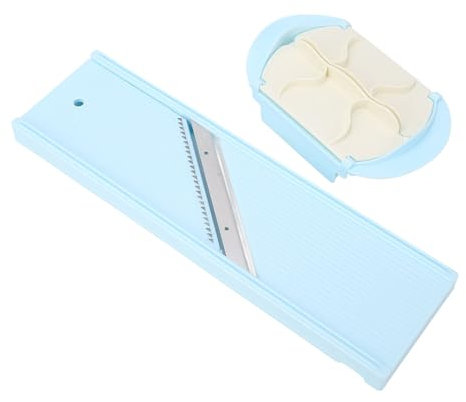 Strumento per Affettare Patate, Trituratore di Verdure Multifunzionale Efficiente e Sicuro per Carote, Cetrioli, Affettaverdure, Affettaverdure Multilama per Patatine Fritte, per