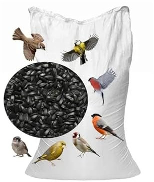 Solrosfrön fågelmat för vilda fåglar 25 kg ny