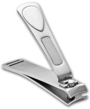 K-Pro Nagelknipser Groß - Edelstahl Fingernägel Fußnägel Nagelzwicker - 1 Stück