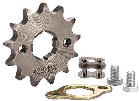 WOOSTAR Kettenrad Vorne 428-13 Zähne 20mm Ersatz für 50ccm 70ccm 90ccm 110ccm 125ccm Dirt Pitbike Minibike ATV 4 Wheeler Moped