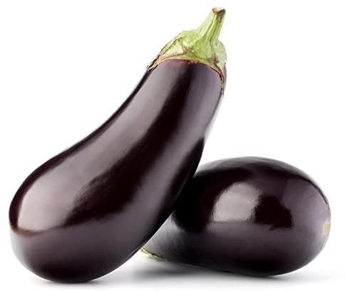Vegetable Plants, Aubergine 'Moneymaker', 6 x Plug Plant Pack, Aubergine Plants, Aubergines, Garden Ready, Premium Quality Veg
