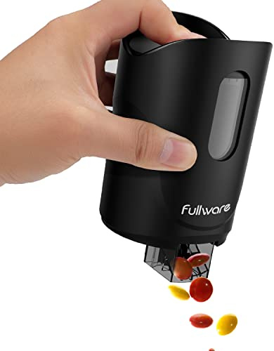Fullware Nuts Dispenser 9 oz Keep Fingers Clean Snack Dispenser