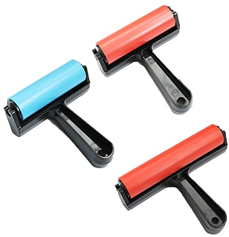 Katutude Rullo per pittura con diamantini, strumento per diamond painting 5D, rullo in plastica antiscivolo, accessorio per utensili da stampa fai da te