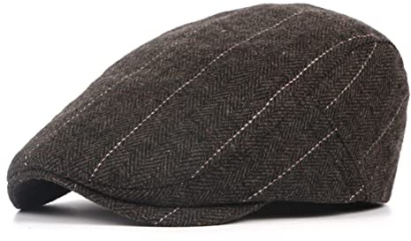 Inlefen Platt keps för män, Newsboy keps basker hatt, gubbkeps jakt-mössa Gatsby hatt,cabbie Gatsby-keps Hats