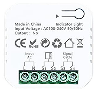 ZigBee Contrôleur d'ouverture de porte de garage Application de téléphone portable Télécommande compatible avec Alexa Google Home pour passerelles de contrôle vocal nécessaires