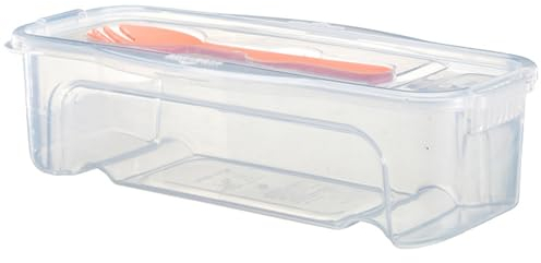 Nudeltopf mit Sieb, Mikrowellen-Nudelkocher mit Sieb, 1,3 l, Pastakocher mit Deckel & Gabel, hitzebeständig, transparent, Spaghetti-Nudeln, Mikrowellen-Kochgeschirr