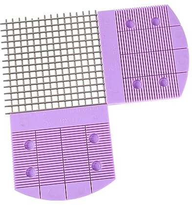 IWOWHERO 2Pcs Quilling Combs for Paper Crafting Essential Weaving Tools for Creating Flowers Leaves Compact Quilling Supplies for Easy Use Fun Paper Decorations