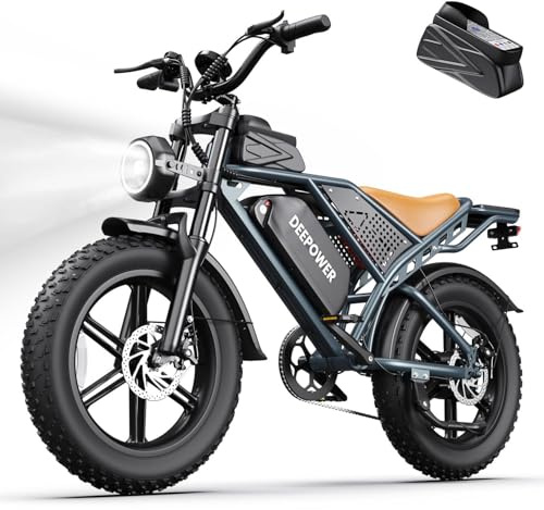 Electric Bike for Adults,1500W Peak Motor,30MPH Ebike,48V 960WH Battery, 35-50 Miles,20 Fat Tire Electric Dirt Bike, Shaman0 7-Speed Ebikes