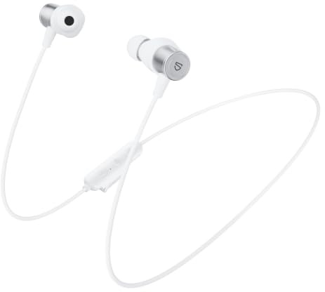 SoundPEATS Q40HD Auriculares Inalámbricos Deportivos con LDAC Hi-Res, 20H de Batería, IP67 Impermeables, Cancelación de Ruido AI, Sonido Envolvente 360°, Bluetooth Neckband con Mic y Control de Cable