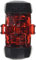 Busch & Müller KG Busch & Müller Busch & Müller LED-Rücklicht IXXI Fahrradlicht, Schwarz, 7 x 4 x 3 cm Busch & Müller Busch & Müller LED-Rücklicht IXXI Fahrradlicht, Schwarz, 7 x 4 x 3 cm