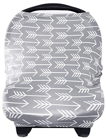 Yoofoss Nursing Cover Breastfeeding Scarf - Baby Car Seat Covers, Infant Stroller Cover, Carseat Canopy for Girls and Boys