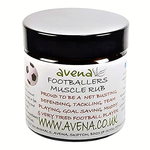 Football Gifts for Men & Women Muscle Cream Muscle Rub Natural Massage Balm Herbal Soothing Inflammation Pain Deep Penetrating (120ml)