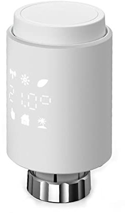 Válvula de termostato inteligente del radiador para ZigBee Termostato Radiador Cabeza programable TRV para control de temperatura