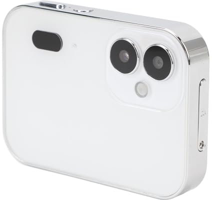 64MP 4K Digital Camera, 3 Inch Full Touch Screen Compact Selfie Vlogging Camera, 3600mAh Beginner Camera with Lock Screen Shooting, OTG Connection, for Gifts