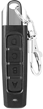 Apriscatole per garage a distanza, telecomando per porta del garage, portachiavi per porta del garage MHz - apriporta a distanza clone a 4 pulsanti, accessorio di chiusura per porte
