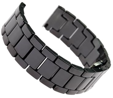 14 mm 16 mm 18 mm 20 mm 22 mm vit keramik klockarmband män dam armband