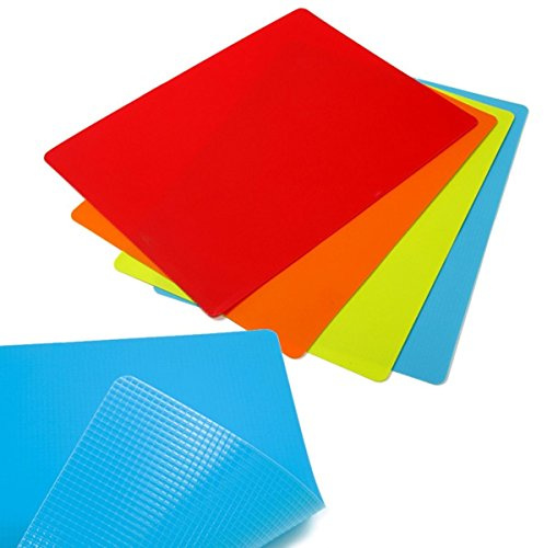 Norpro Flexible Gripping Cutting Mats, Set of 4