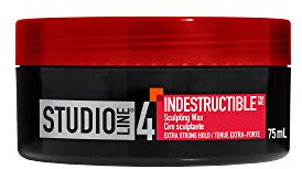 L'Oreal Paris Studio Line Indestructible Sculpting Wax, Extra Strong Hold 75ml