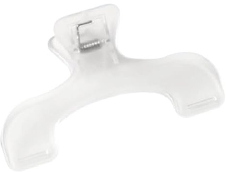 Mimoqk Clip di supporto per pagina del libro, clip per libri per tenere aperto il libro, supporto per pagina musicale trasparente - Clip di rilegatura, supporto per pagina per libri per la maggior