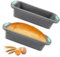 2 Pièces Moules à Pain en Silicone,Moule à Cake Silicone,Antiadhésif Moules Rectangulaire pour Gâteaux,Pain Cuisson,Lasagnes,Brownies,Moule a pain de mie,Moule à gâteau en silicone,27.8 x 12 x 6.5 cm