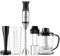 Taurus – Batidora Bapi 1500 Premium XL Fullset | 1500W | 20 Velocidades + Turbo | Cuchillas y Varilla Inox | Ergonómica | Montaje fácil | Antisalpicaduras | Accesorios | Negro