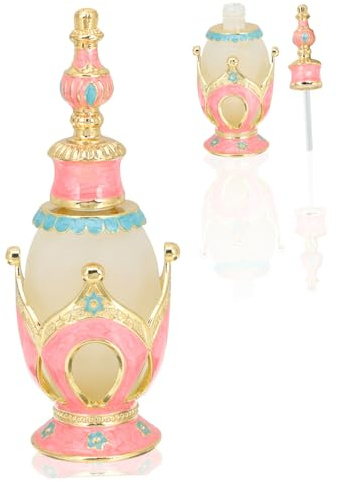 EPIGEIST Delicate Perfume Bottle Empty Glass Bottle Oil Dispenser for Essential Oils