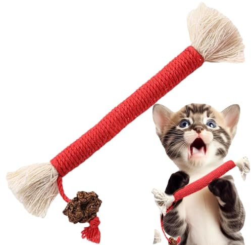 Silvervine Bâtonnets pour chats – Jouets de nettoyage des dents pour chats agressifs, bâtons mélangés de menthe à chat pour chats, chatons