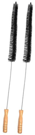 TOKIDNY 2pcs Dryer Cleaning Supplies Kit Long Handle Brush for Dryer Vent Washing Machine Easy to Use