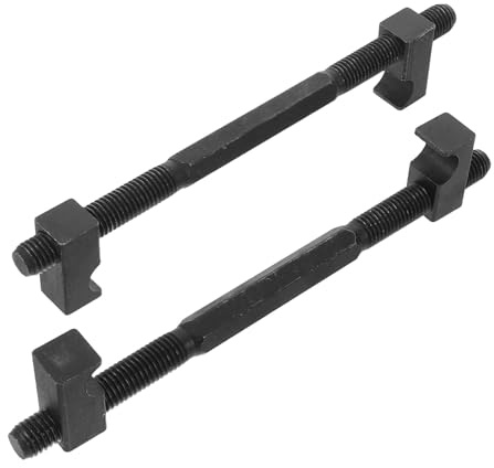 Warmhm Outil de Compression de Ressorts Hélicoïdaux pour Voiture 2 Pièces Compresseur de Ressorts Suspendre Robuste 9 Pouces Outil Démontage Amortisseur Arrière pour Réparation
