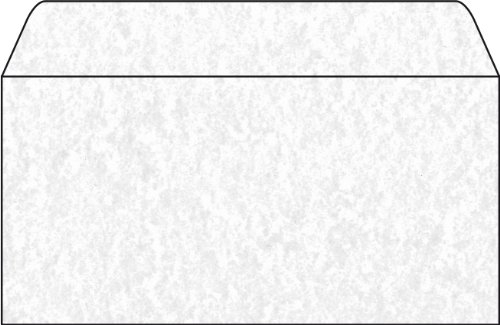 SIGEL DU183 Briefumschläge Perga grau, DIN lang, 50 Stück, gummiert