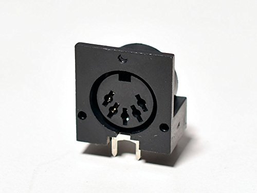 Adafruit Breadboard-friendly MIDI Jack (5-pin DIN) [ADA1134]