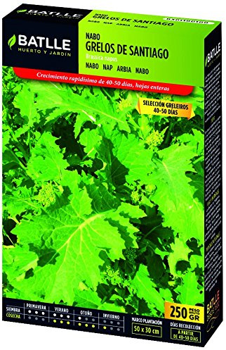 Semillas Batlle - Nabo Grelos De Santiago Sel. Greleiros Caja 250G