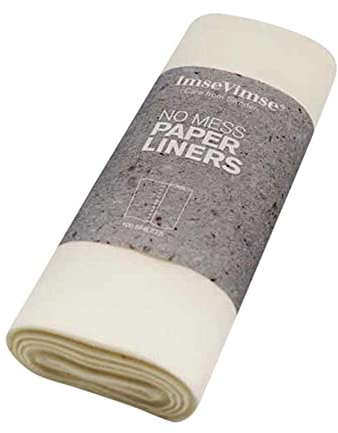 ImseVimse Paper Liners IV Baby, Windelvlies Baby, Vliessrolle mit 100 Stk. Vliespapier