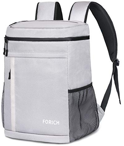 FORICH Soft Cooler Backpack Insulated Waterproof Backpack Cooler Bag Leak Proof Portable Small Cooler Backpacks to Work Lunch Travel Beach Camping Hiking Picnic Fishing Beer for Men Women