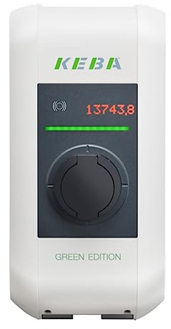 Keba Wallbox | KeContact P30 c-Series | EN Typ 2 | Socket | 22kW | RFID | MID | klimaneutrale Green Edition