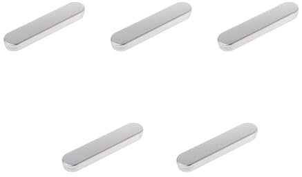 Estuche para lápices de estaño plateado para estuche, caja de almacenamiento de bolígrafos, papelería, escuela, oficina, estuche portátil, oficina, maquillaje, suministros escolares, estudiantes,