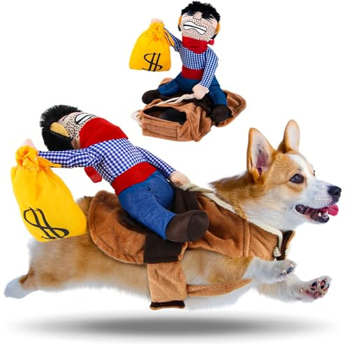 Vestiti Divertenti per Cani, SilverChry Vestiti per Cani Halloween, Costumi Halloween Cani, Vestito Cane Piccolo per Feste Cosplay per Costumi (M, cavaliere)