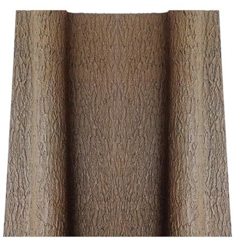 Corteccia Artificiale di Albero Corteccia Falsa per pilastri Tubi Decorazione 1X1m Corteccia Artificiale realistica(0.2X1m)