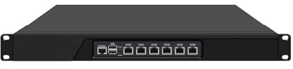 1U Rack Mount Firewall Appliance, PFSense, Mikrotik, OPNsense, VPN, 3th Gen Core I5 3320M, 3340M, RJ08, 6 x Intel 2.5GbE I226-V LAN, Console, 0 RAM, 0 Storage, Barebone No System