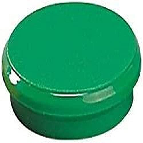 Dahle bürotechnik 05.95424 Magnettafeln Ø 24 mm, Höhe 7 mm, grün
