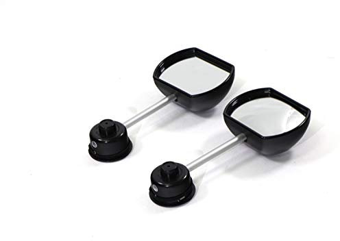 Leisurewize ‘Suck It & See’ Towing Mirror - Twin Pack, Ideal For Towing Caravans, Trailers and Bike Racks