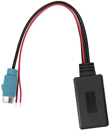 Akozon Bluetooth Adapter, Freisprecheinrichtung Mikrofon Bluetooth AUX Adapte Audiokabel Bluetooth AUX-Kabeladapter Bluetooth AUX-in Adapter Autoradio Adapter für Alpine IDAX001 IVA205R