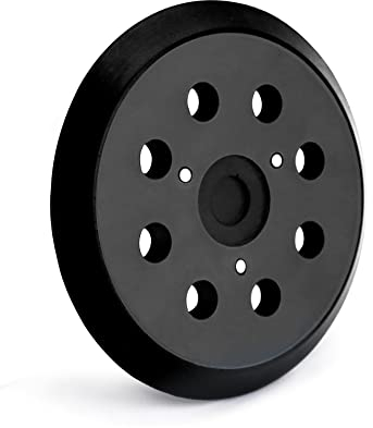 QWORK 125 mm 8 Loch Schleifteller, Schleifpad Ersatzpad, Geeignet für Makita BO5030, BO5031, BO8041, BO5041