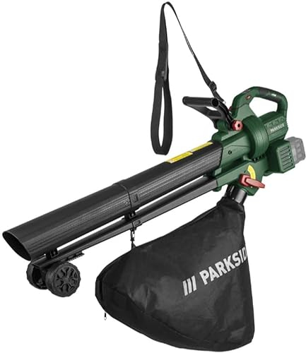 PSIDE Parkside PLSBA 40-Li A1 - Aspirador de hojas (40 V, sin batería ni cargador/soplador de hojas