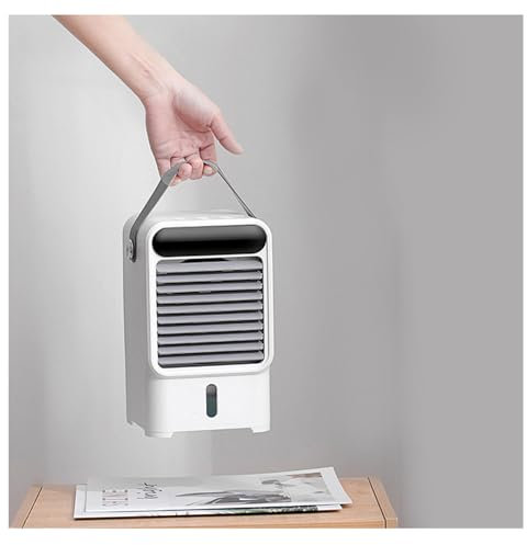 Mini Climatizzatori Portatili USB A Tempo Rinfrescatore D Aria Robusto E Durevole Mini Condizionatore Portatile Silenzioso Per Casa,Piccolo Ufficio