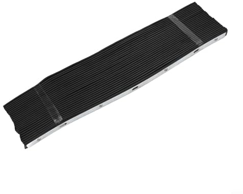 Copertura protettiva telescopica per macchine CNC, soffietto a fisarmonica retrattile per guida per fresatrice, gomma per manicotto di protezione per macchine utensili CNC, (400 x 600 mm)