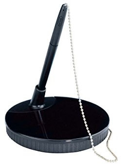 MAUL Kuliständer Exklusiv, Kunststoff, stabile Kugelkette, 114 mm Breite, 150 mm Höhe, schwarz