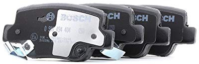 Bosch BP1328 - Pastiglie Freni Auto, Trasero - Calidad Bosch - Reducción de Ruido y Polvo - Certificación ECE-R90 - Sin Cobre - 1 Juego de 4 Pastillas