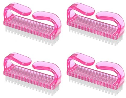 4PCS Manico Spazzola per unghie Spazzola Maniglia di Unghie per la Pulizia Spazzola per la Pulizia Spazzola per il lavaggio delle mani spazzola per lavaggio stile13